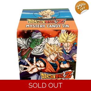 Dragon Ball Z Mystery Candy Tin Blind Box - 19.8g - Bostom America